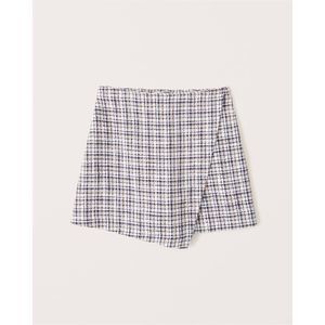 Abercrombie & Fitch Tweed Wrap Skort (Shorts/Skirt) Size XL